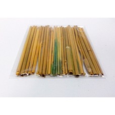 Paq Bambu natural beige grueso C/10gr
