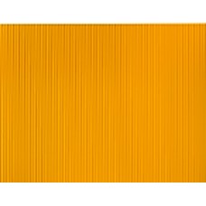 Papel corrugado Amarillo mostaza 77x54cm