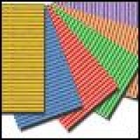 Corrugado de colores 77x54cm Presentaciones