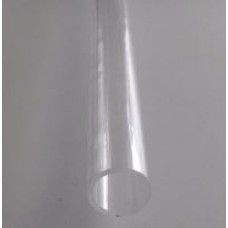 Tubo redondo de acrilico 4cm x 117cm